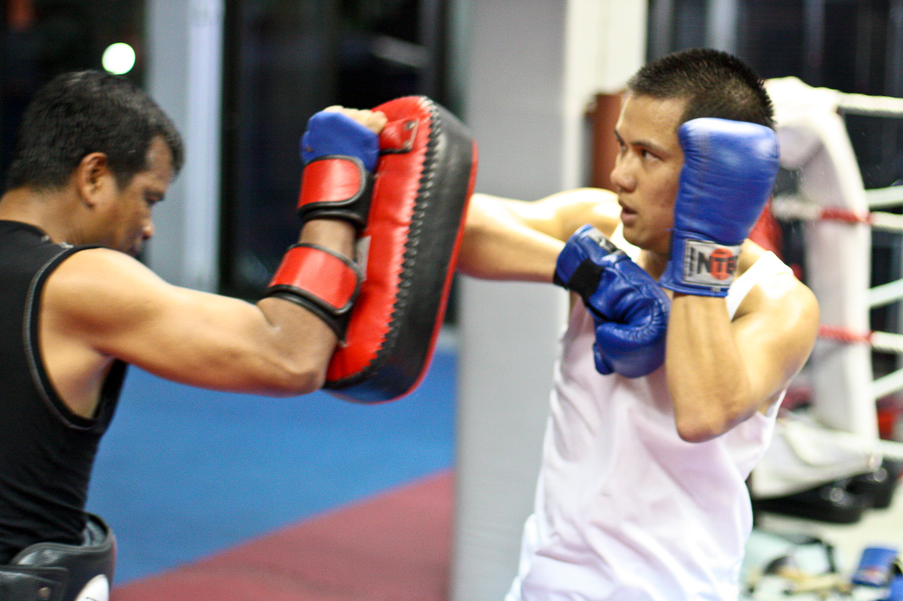 muay thai padwork